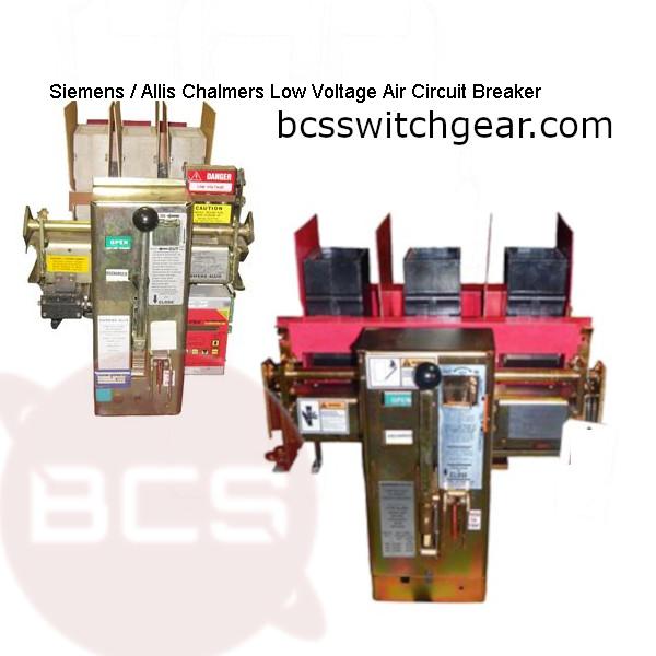 Siemens_Allis_Chalmers_RL-800_Low_Voltage_Air_Circuit_Breaker