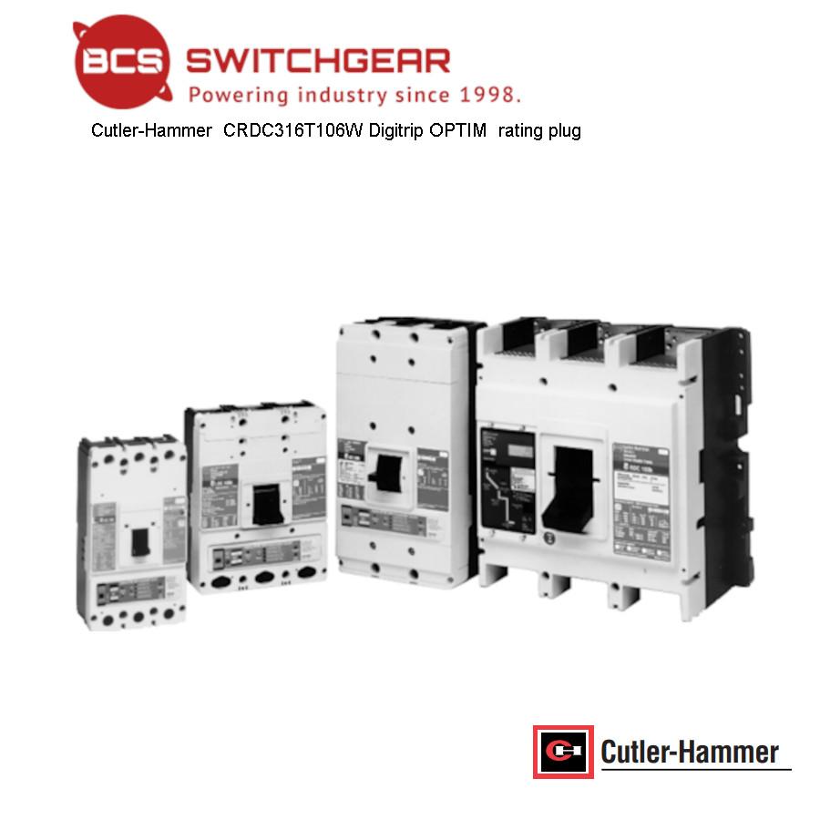 Cutler-Hammer_CRDC316T106W_Digitrip_OPTIM_circuit_breakerwith_interchangeable_rating_plug_