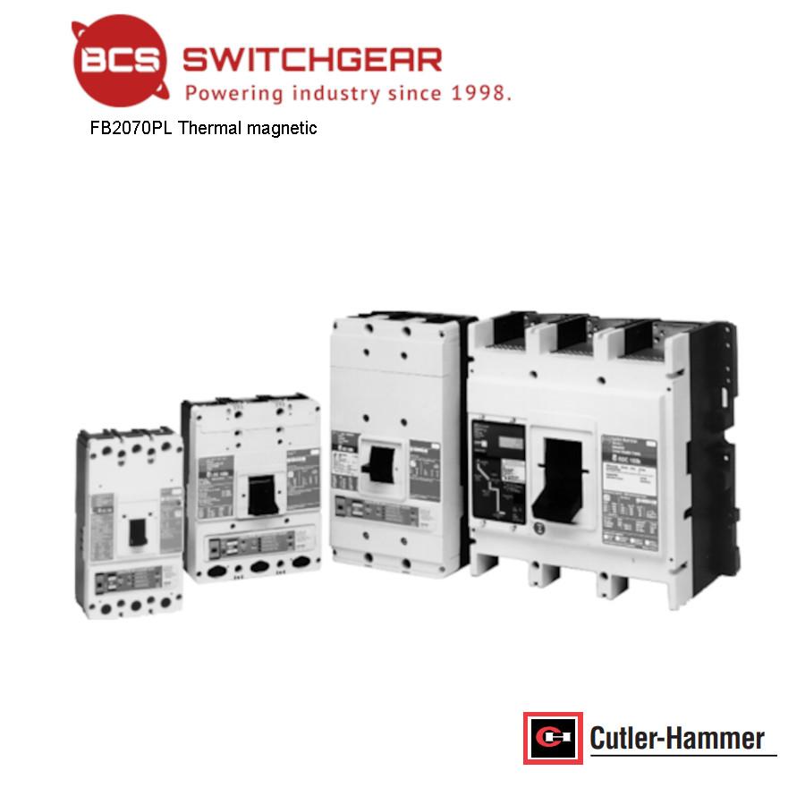 Cutler-Hammer_FB2070PL_Thermal_magnetic_circuit_breaker