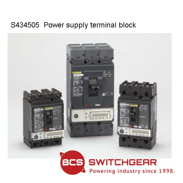 Square_D_S434505_Power_supply_terminal_block_