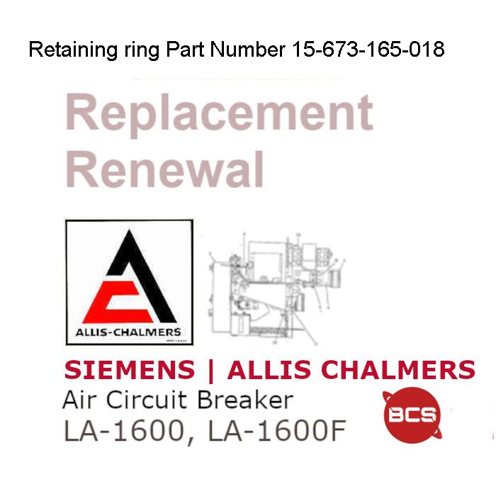 Siemens_Allis_Chalmers_15-673-165-018_Retaining_ring_LA-1600_Air_Breaker_Part